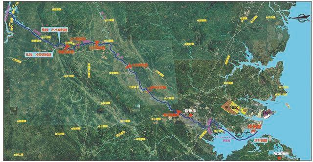 到2035年前，广西平陆运河将建成140公里高等级航道